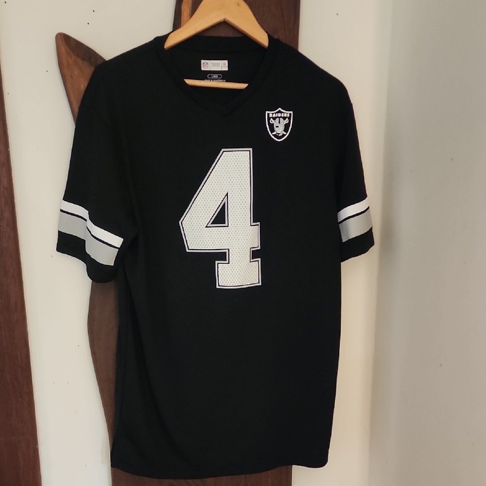 Raiders #4 Carr jerseybSize L